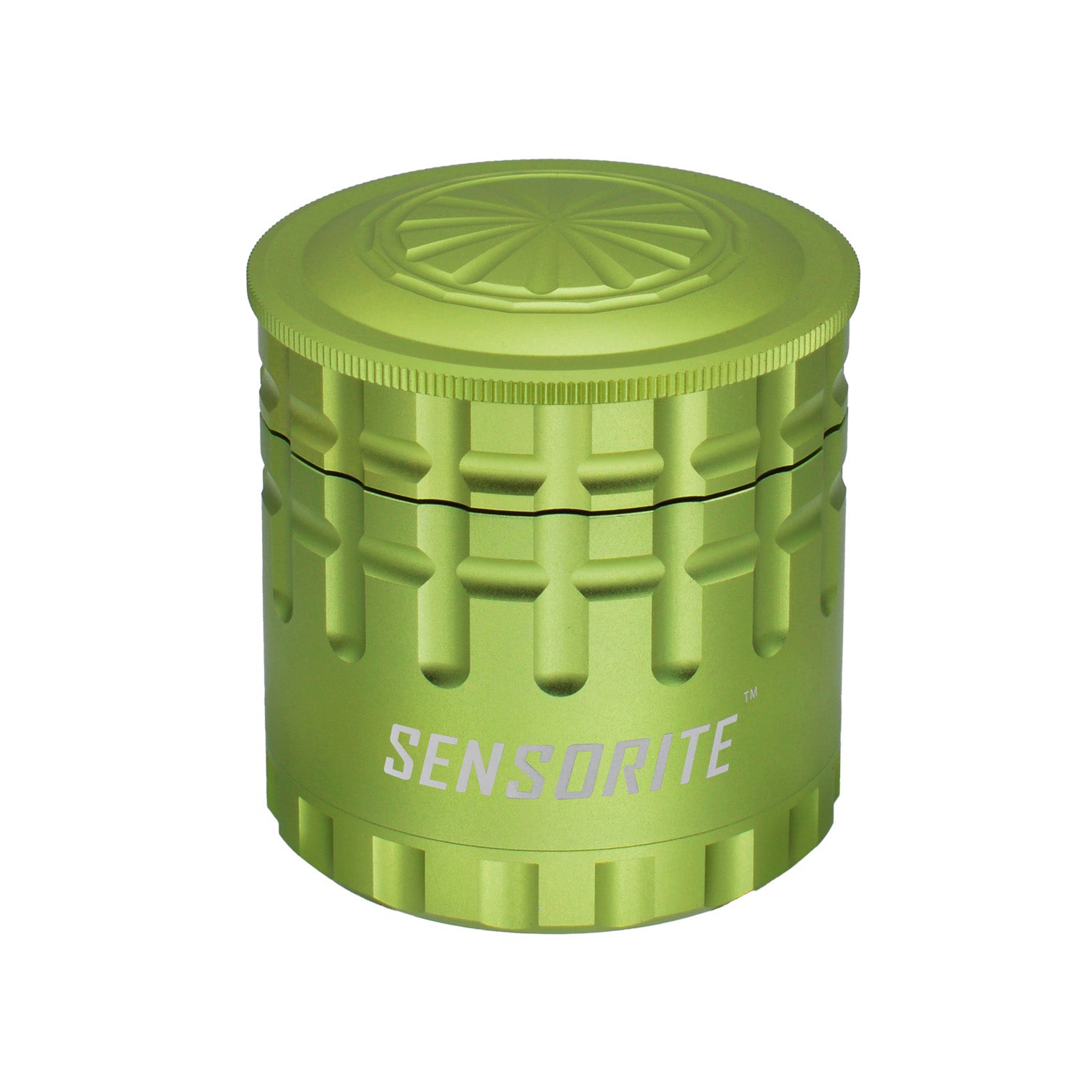 SENSORITE 2.5-inch Aluminum Grinder With Non-stick Coated Millstone Shredder Plates & Bonus Storage - Sensorite